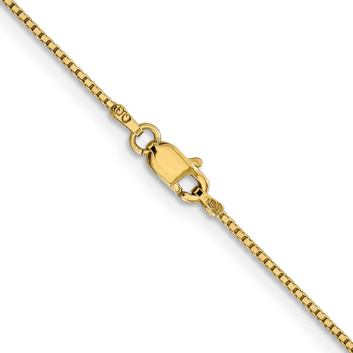 14K Yellow Gold .95mm Box Chain 14 Inch