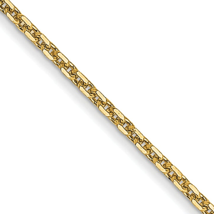 14K Yellow Gold .95mm D.C. Cable Chain 14 Inch