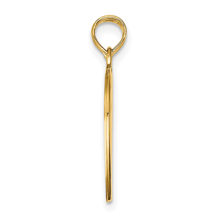14K Yellow Gold Best Friends 2-Piece Break-Apart Heart Charm