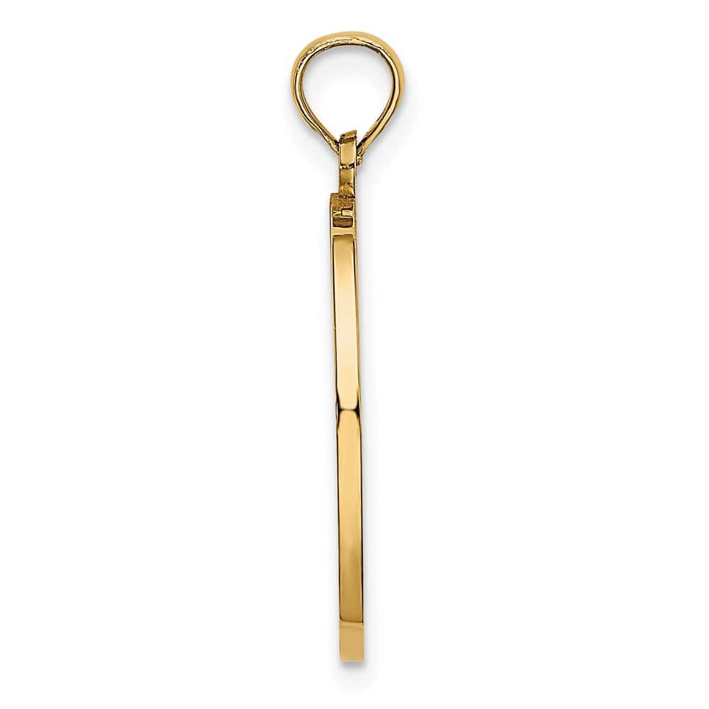 14K Yellow Gold Child's Prayer Boy/Now I Lay Me Down to Sleep Charm