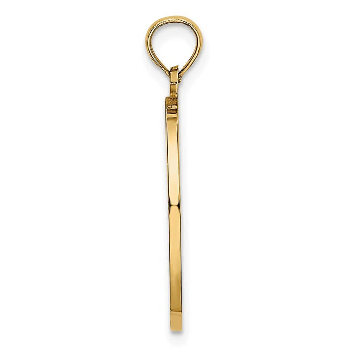 14K Yellow Gold Child's Prayer Boy/Now I Lay Me Down to Sleep Charm