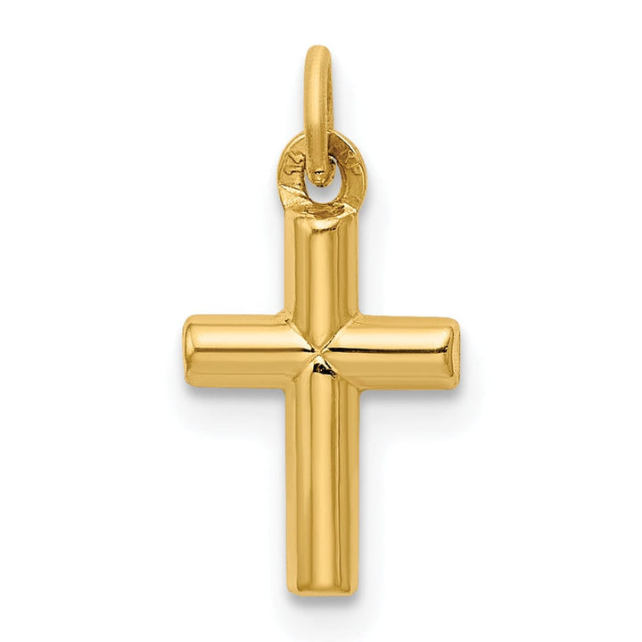 Lovely Rita's 14K Yellow Gold Classic Polished Latin Cross Pendant