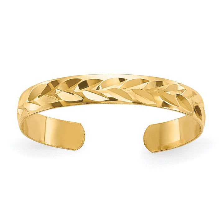 14k Yellow Gold D.C. Toe Ring
