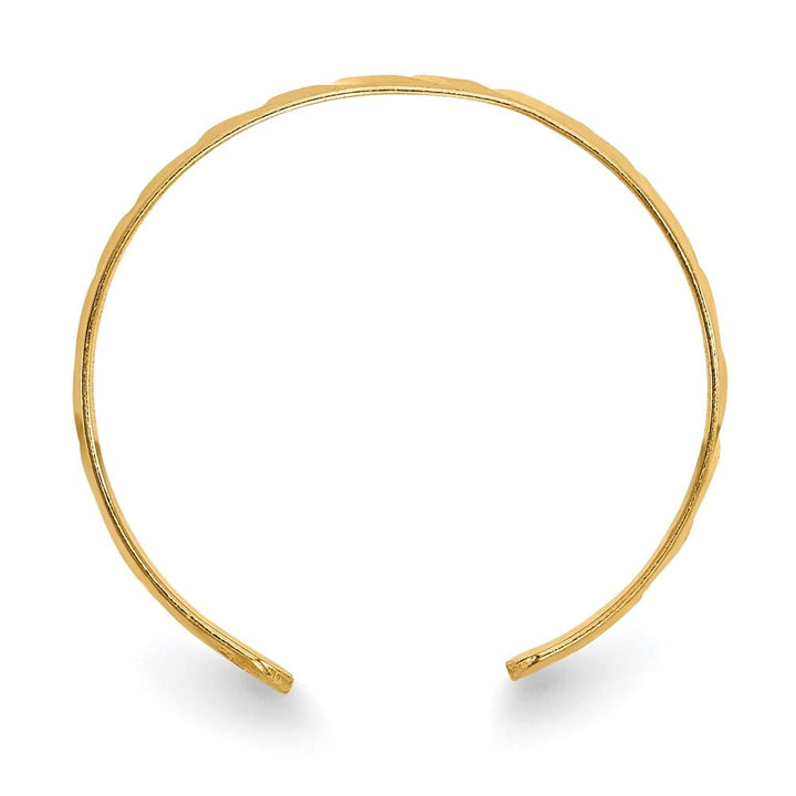 14k Yellow Gold D.C. Toe Ring