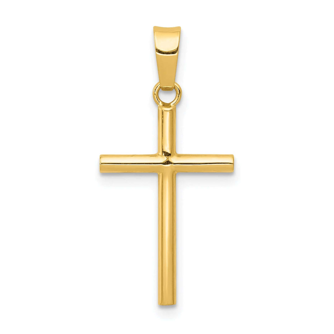 Lovely Rita's 14K Yellow Gold Elegant Polished Latin Cross Pendant