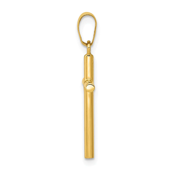 Lovely Rita's 14K Yellow Gold Elegant Polished Latin Cross Pendant