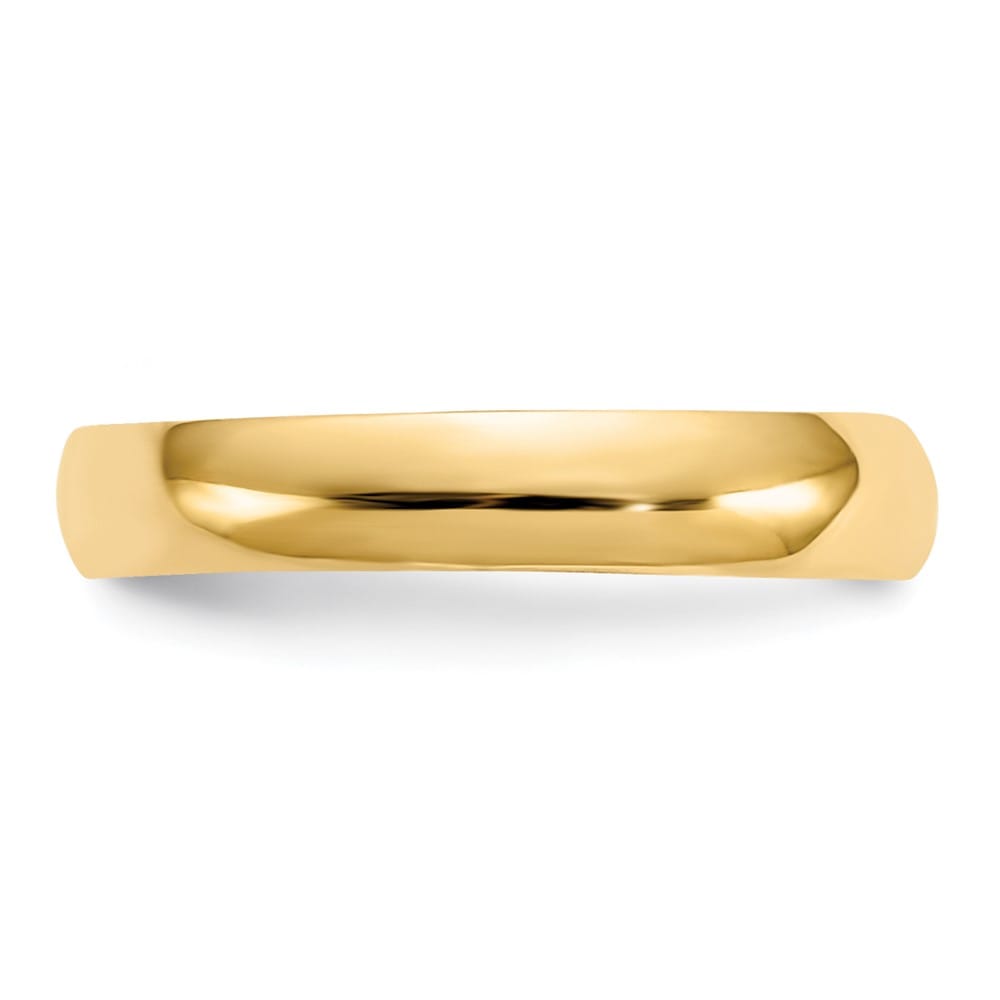 14k Yellow Gold High Polished 2.5mm Band Toe Ring