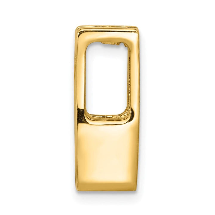 14K Yellow Gold I1 Clarity 5.25mm Diamond Slide