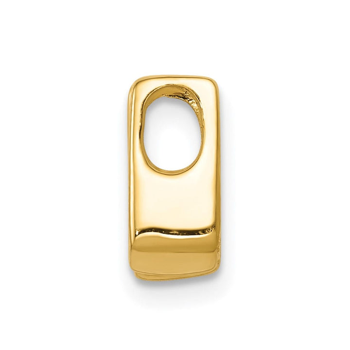 14K Yellow Gold I2 3.75mm Diamond Slide
