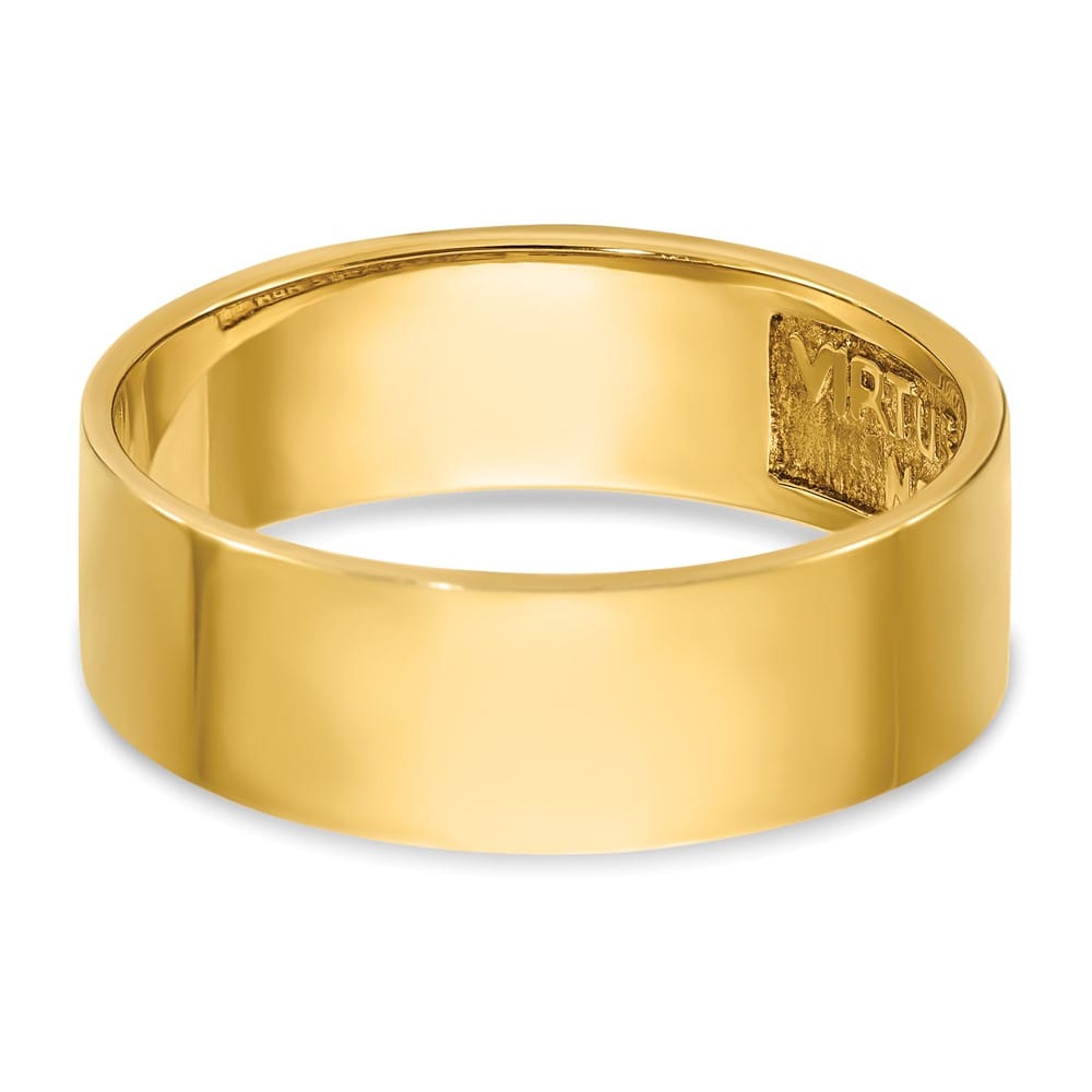 14k Yellow Gold IB Goodman with Black Enamel 14th Degree Masonic Ring