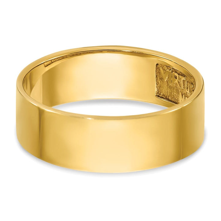 14k Yellow Gold IB Goodman with Black Enamel 14th Degree Masonic Ring