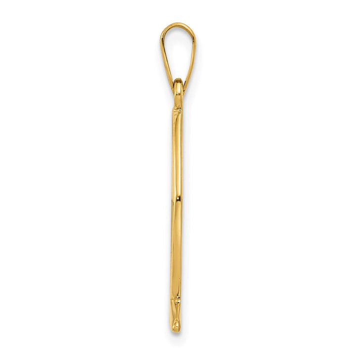 14K Yellow Gold Ichthus Fish Charm
