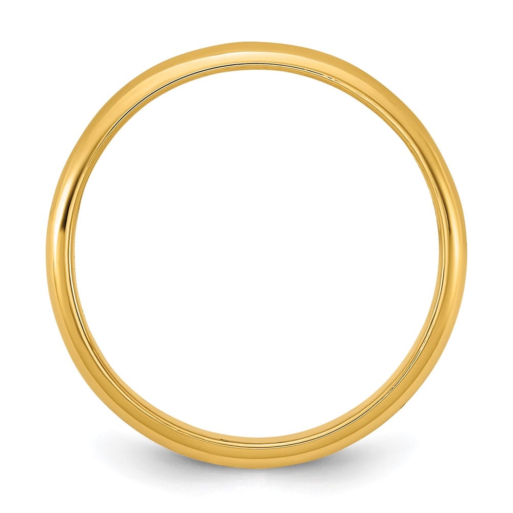 14k Yellow Gold Madi K Polished 2mm Half Round Band Baby & Children's
