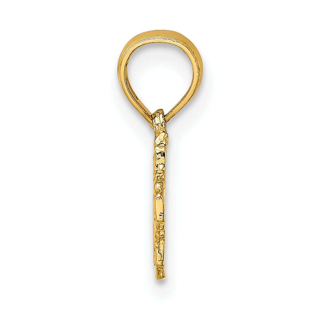 14K Yellow Gold Mini 4-Way Religious Medal Charm