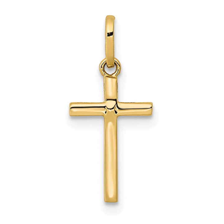 Lovely Rita's 14K Yellow Gold Ornate Classic Polished Latin Cross Pendant
