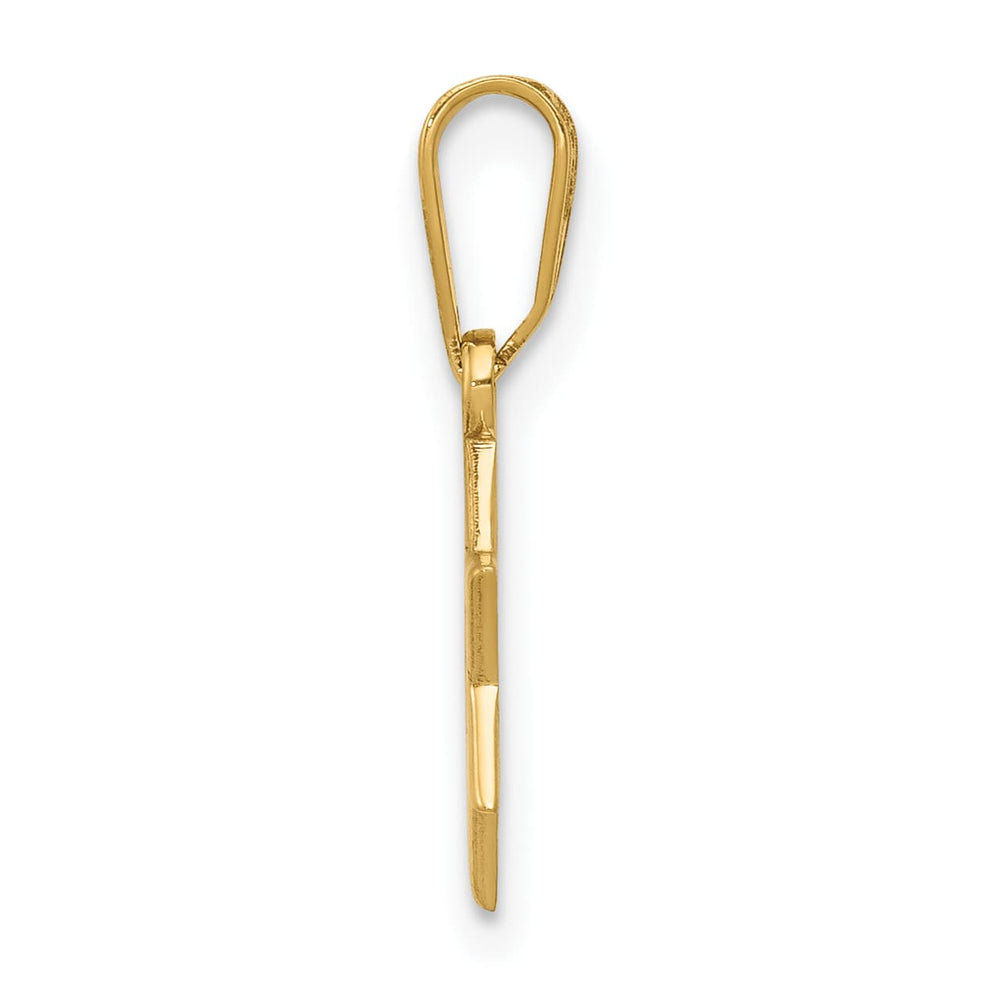 14K Yellow Gold Petite Classic Star of David Pendant