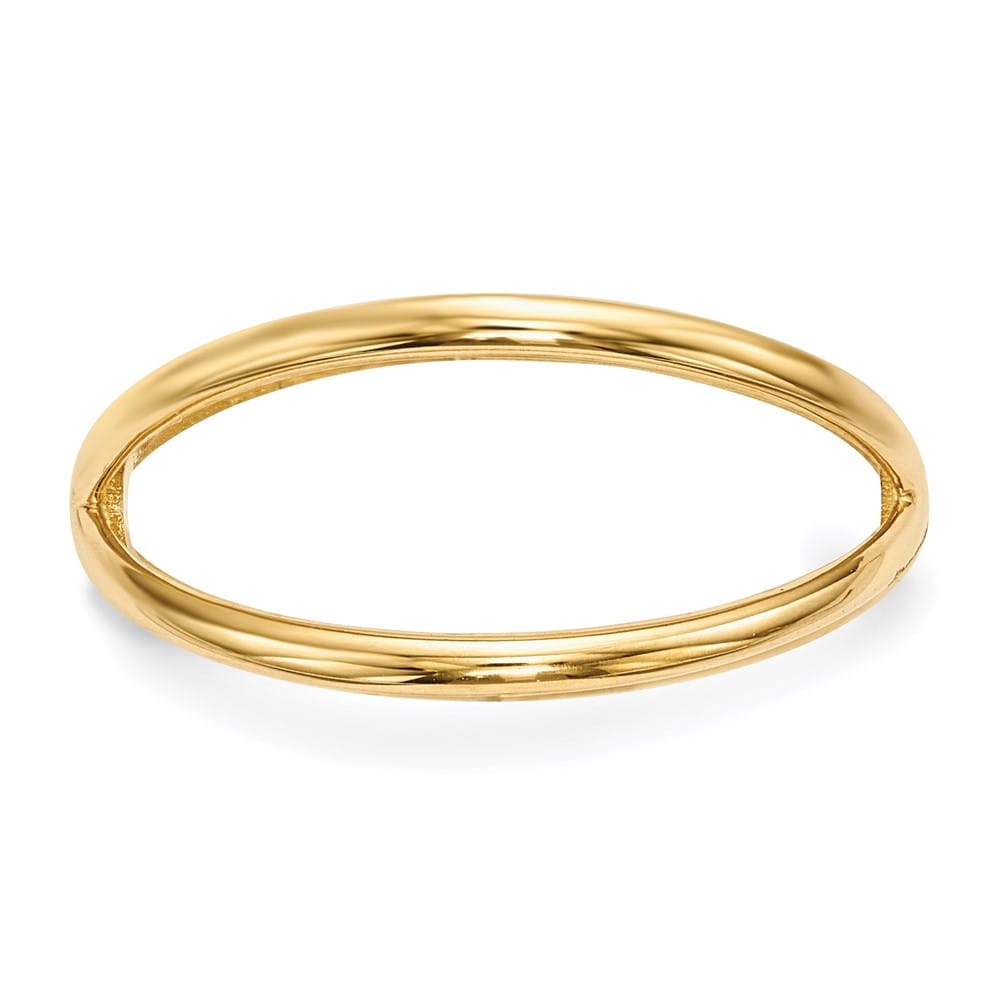 14k Yellow Gold Polished Double Crisscross Ring