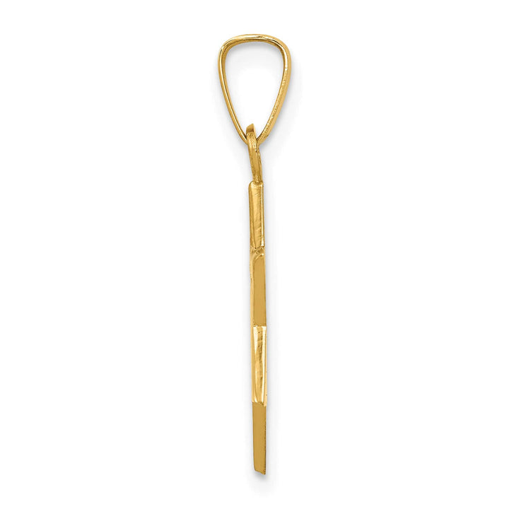 14K Yellow Gold Small Classic Star of David Pendant
