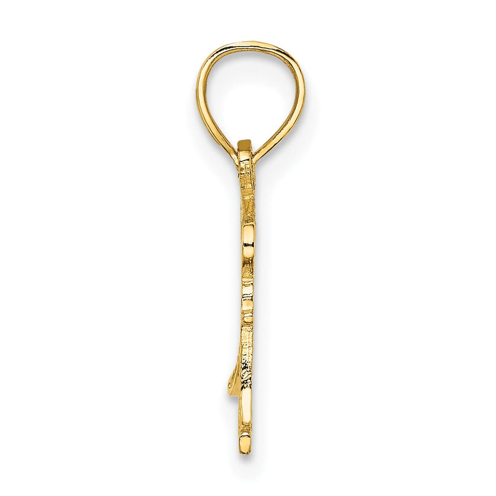 14K Yellow Gold Super Mom Charm