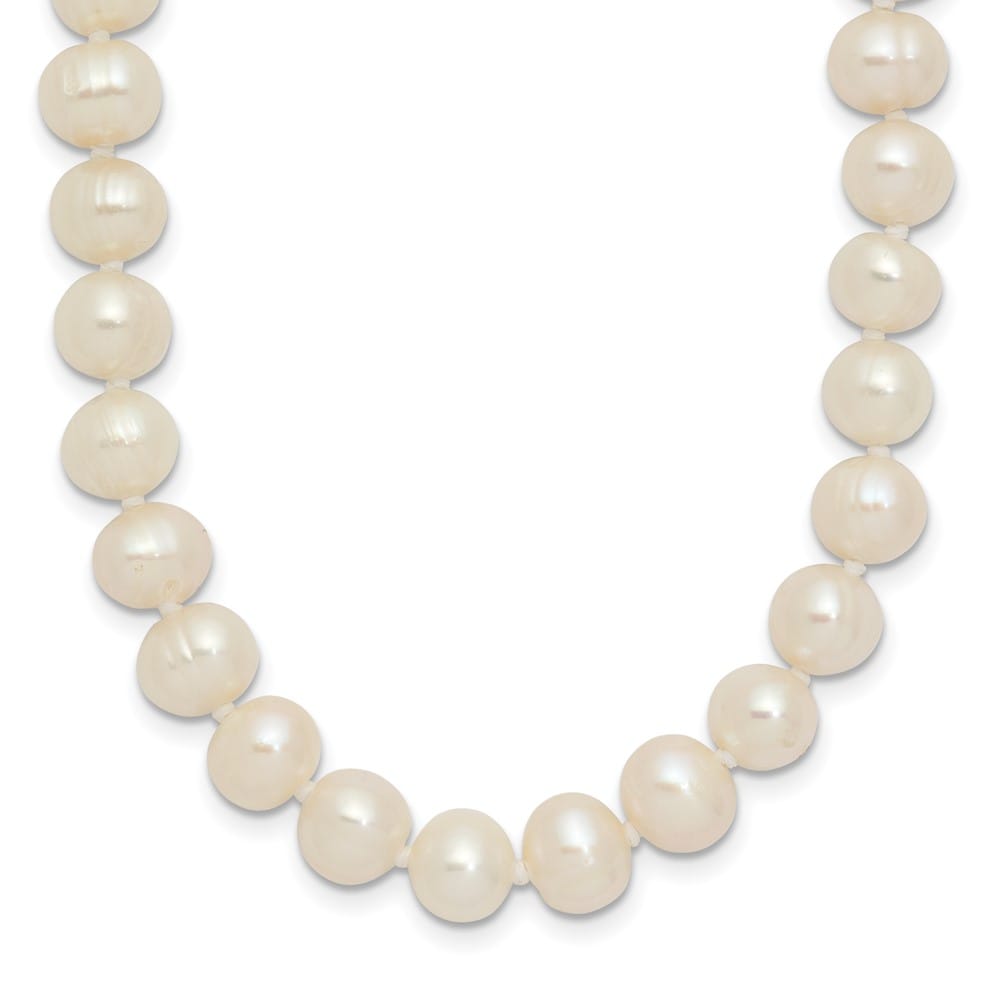 6-7mm White Semi-round Cultured Pearl Endless 80 inch Necklace