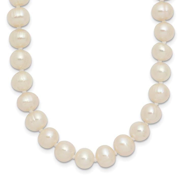 6-7mm White Semi-round Cultured Pearl Endless 80 inch Necklace