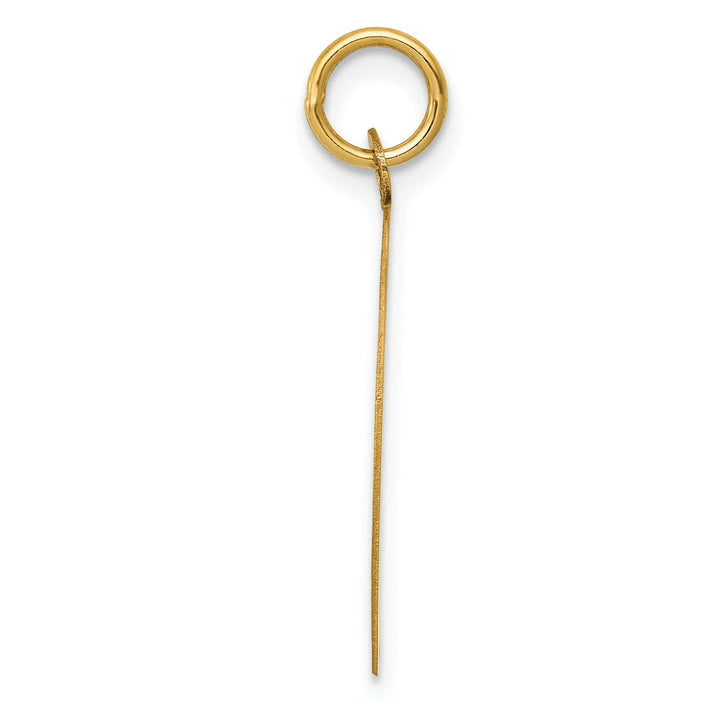 14k  Yellow Gold LAS VEGAS NEVADA with Dice Disc Pendant