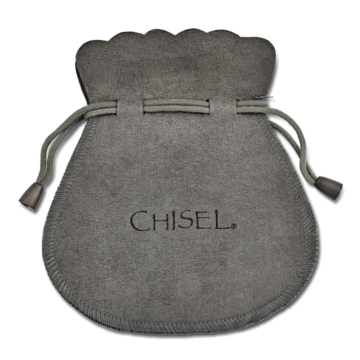 Chisel Stainless Steel 11.5mm Curb Bracelet