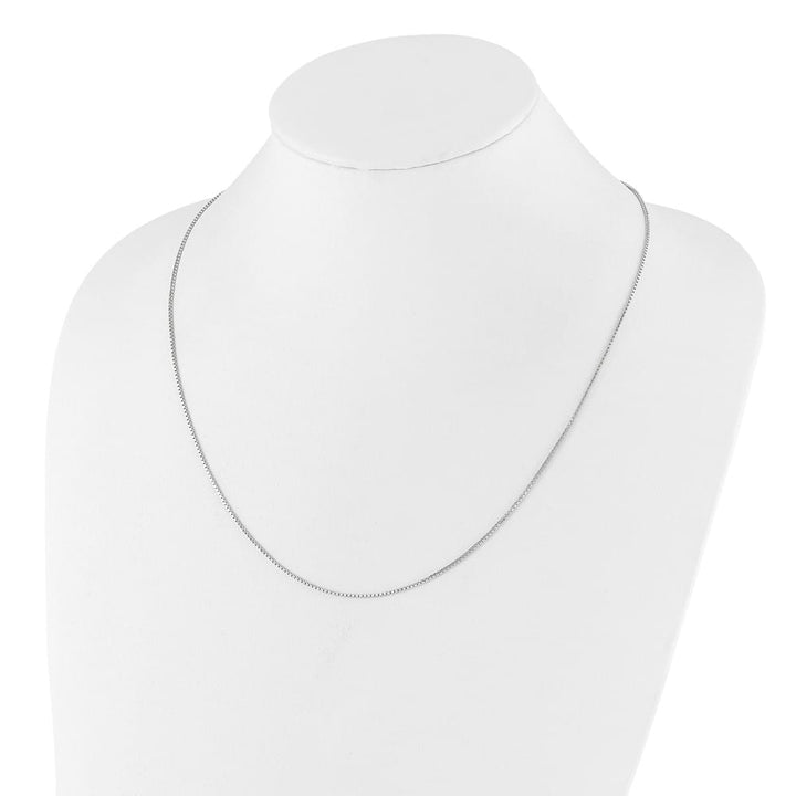 Lovely Rita's Chains Sterling Silver Adjustable 1.1mm Box Chain