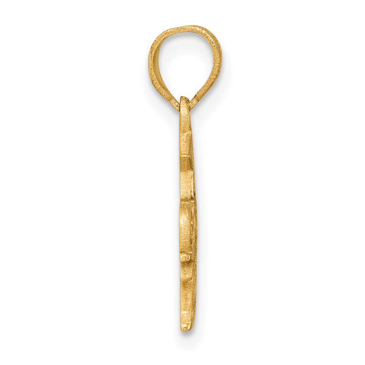14K Yellow Gold GRADUATE 2026 Under Cap Charm