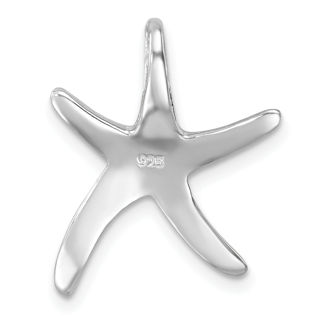 Sterling Silver Sea Star Chain Slide