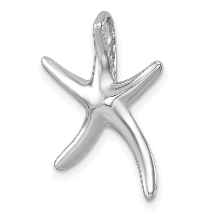 Sterling Silver Sea Star Chain Slide