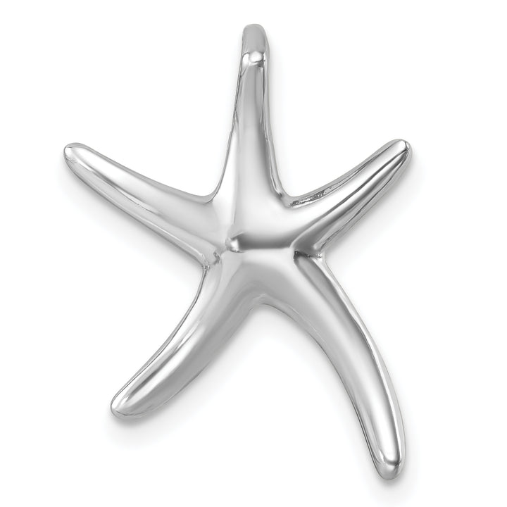Sterling Silver Sea Star Chain Slide