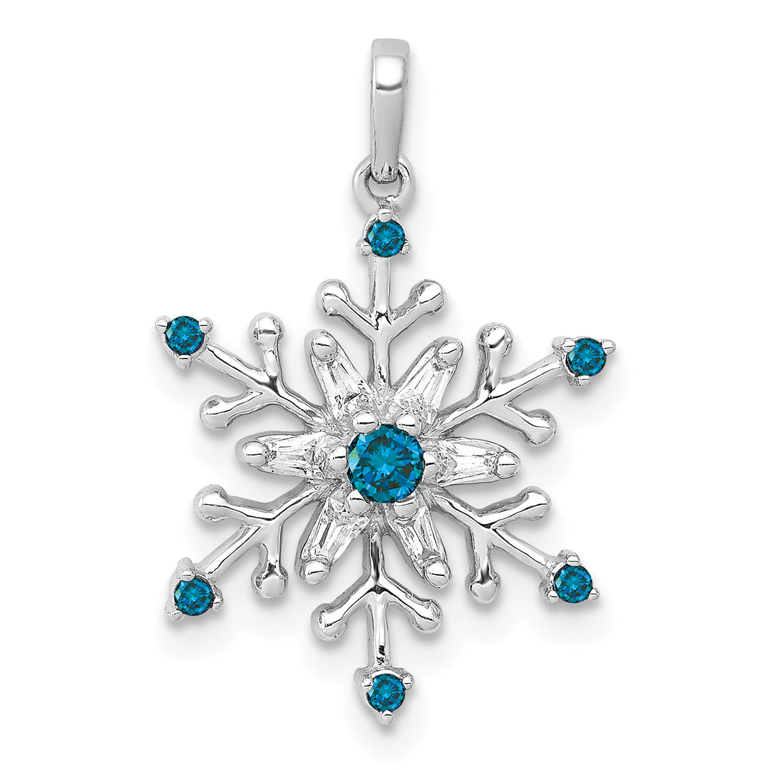 Diamond Snowflake Pendant