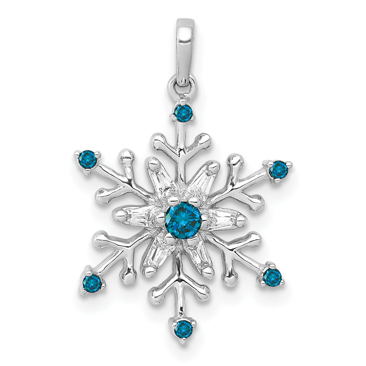 Diamond Snowflake Pendant