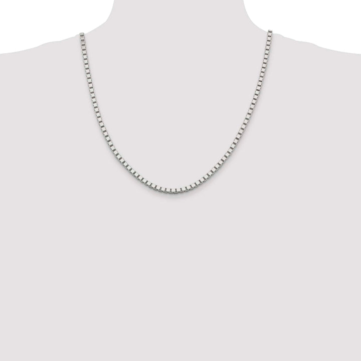 Sterling Silver 3.75mm Box Chain