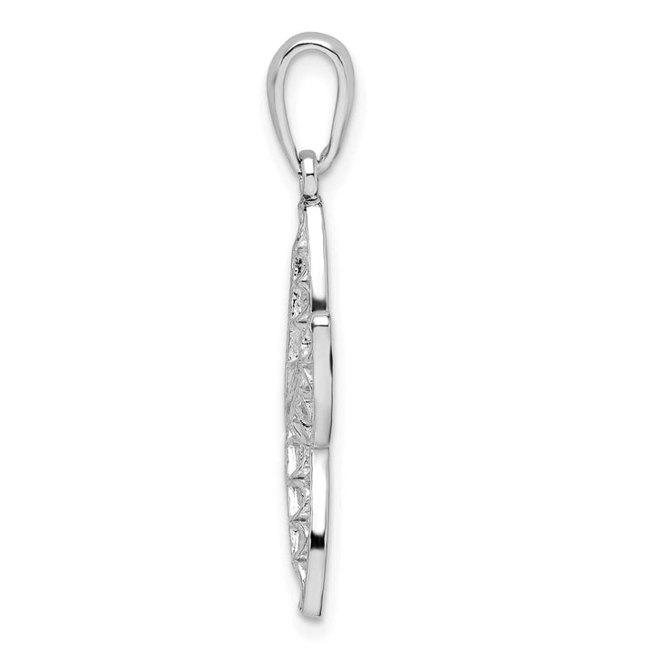Sterling Silver Cut-Out Starfish Pendant