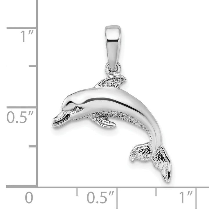 Sterling Silver Dolphin Pendant