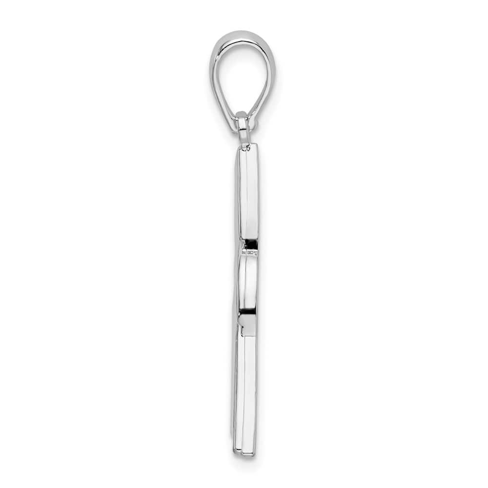 Lovely Rita's Pendants & Charms Sterling Silver Polished Celtic Trinity Knot Pendant