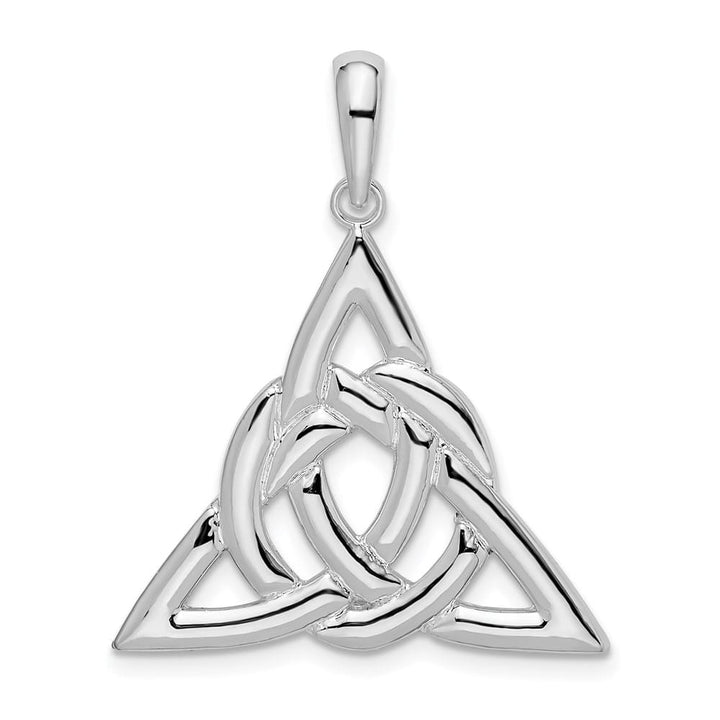 Lovely Rita's Pendants & Charms Sterling Silver Polished Celtic Trinity Knot Pendant