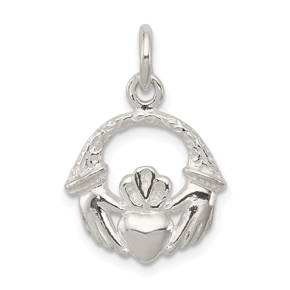 Lovely Rita's Pendants & Charms Sterling Silver Claddagh Charm