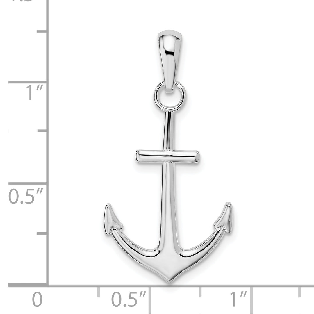 Sterling Silver Anchor Pendant