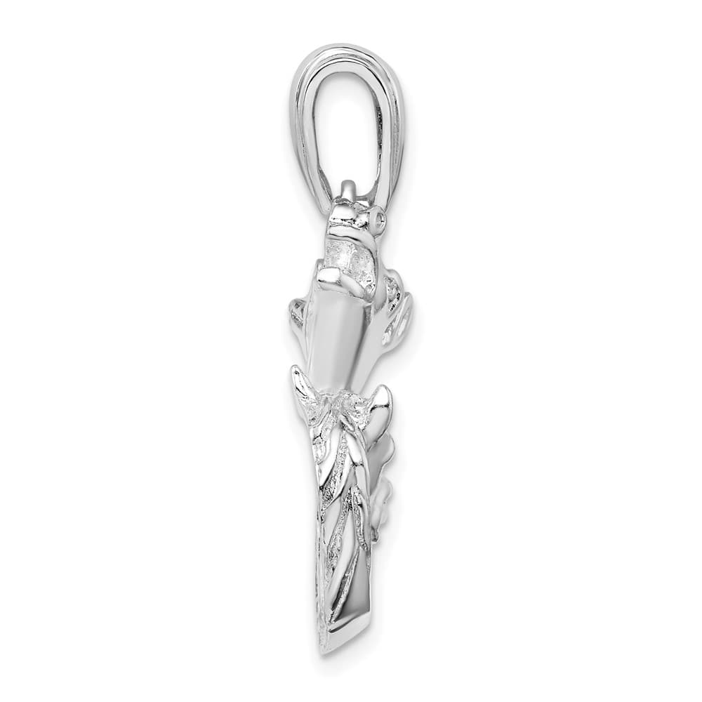 Lovely Rita's Pendants & Charms Sterling Silver Polished Horse and Foal Pendant