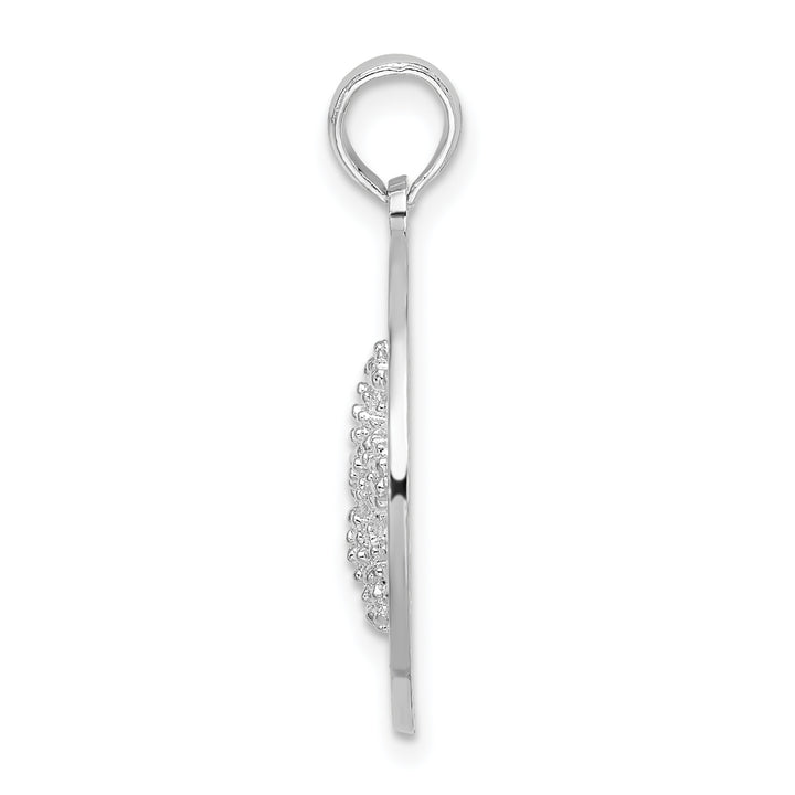 Sterling Silver Fort Myers Beach Florida Circle with Starfish Pendant