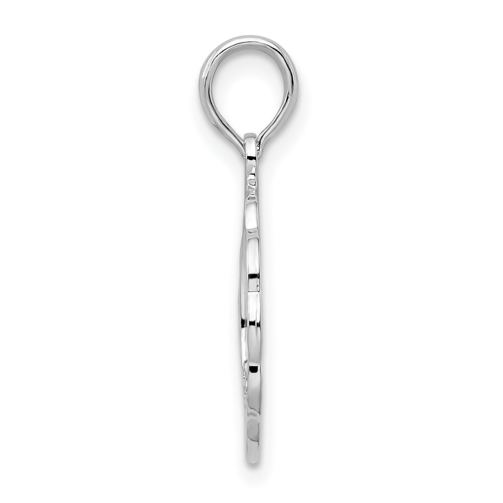Sterling Silver Scalloped Holy Communion Pendant