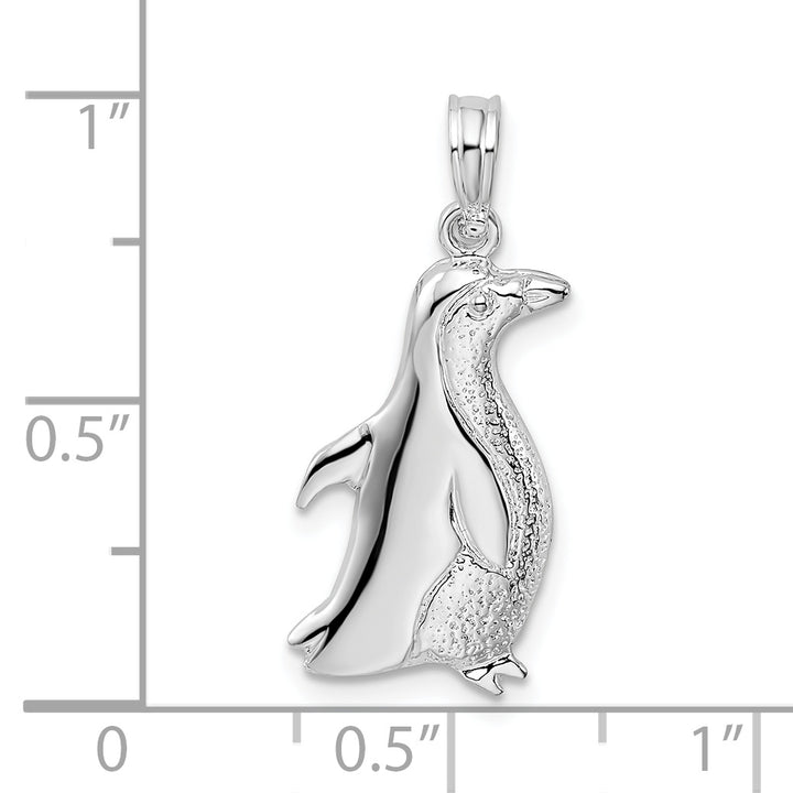 Sterling Silver Penguin Pendant