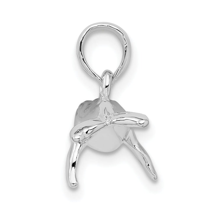 Sterling Silver 3D Humpback Whale Pendant