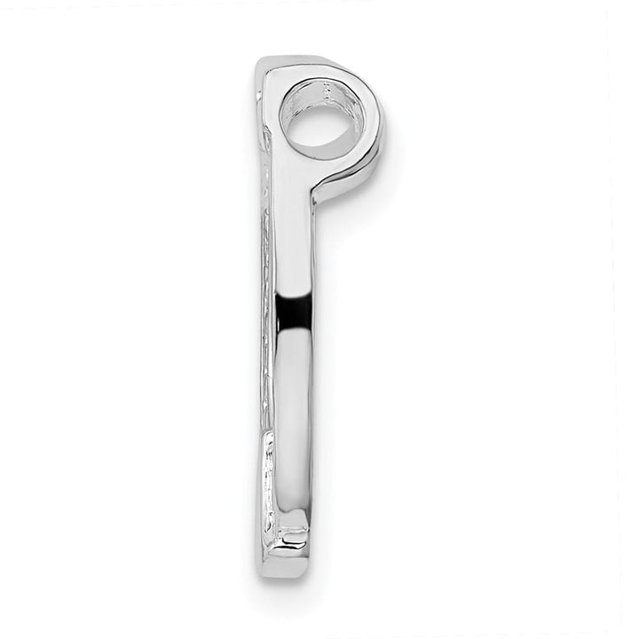 Lovely Rita's Pendants & Charms Sterling Silver Polished Horseshoe Chain Slide