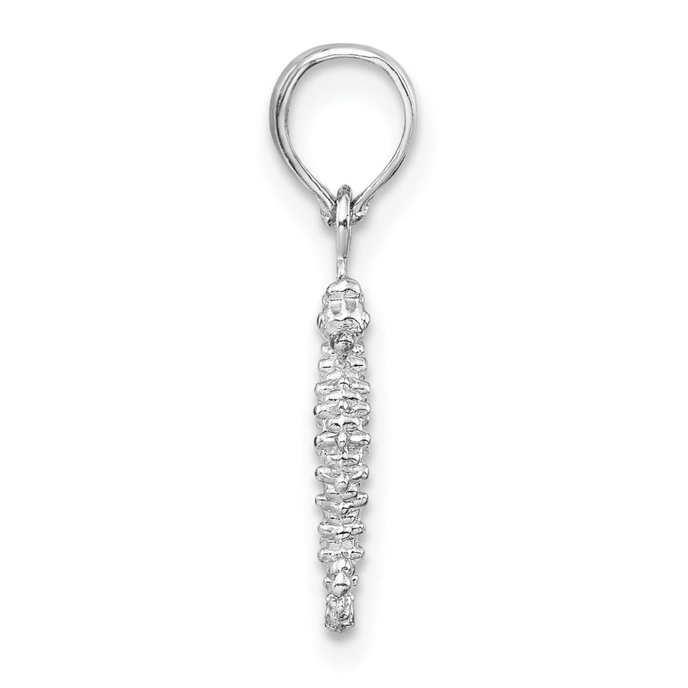 Sterling Silver 3D Mini Seahorse Pendant
