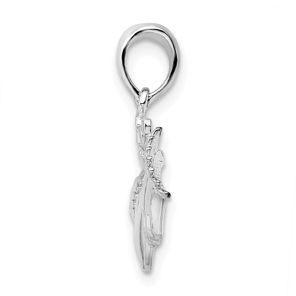 Lovely Rita's Pendants & Charms Sterling Silver Polished Claddagh Pendant