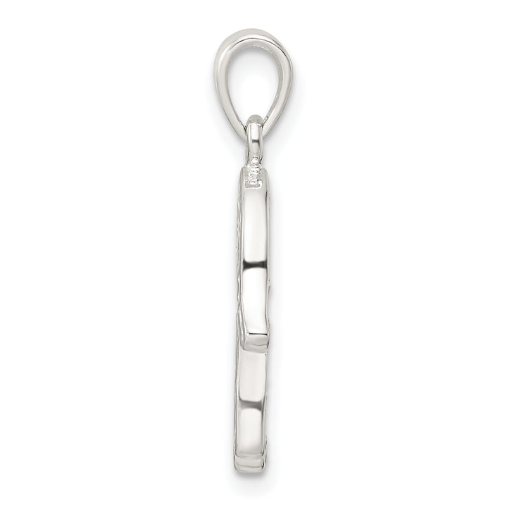 Sterling Silver Polished Chamseh Pendant